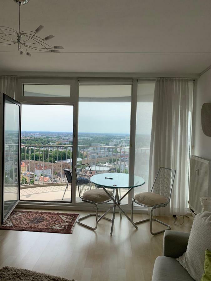 Appartment im Hotelturm Augsburg Buitenkant foto